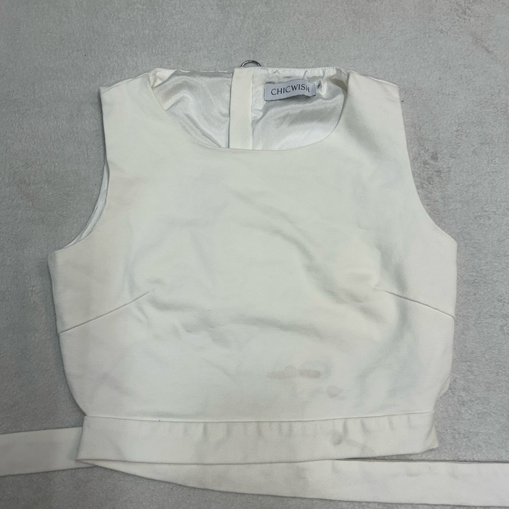 Chicwish Women's Cream Top